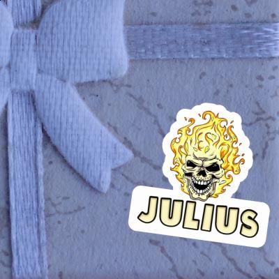 Julius Autocollant Tête de feu Gift package Image