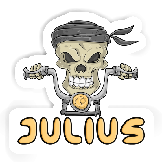 Sticker Motorcycle Rider Julius Image