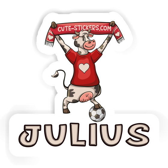 Julius Sticker Cow Notebook Image