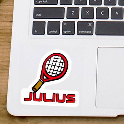 Racket Sticker Julius Notebook Image