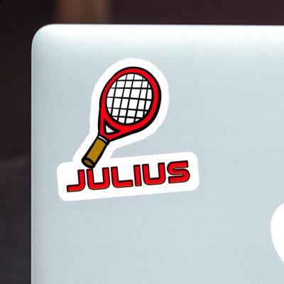 Autocollant Julius Raquette de tennis Gift package Image