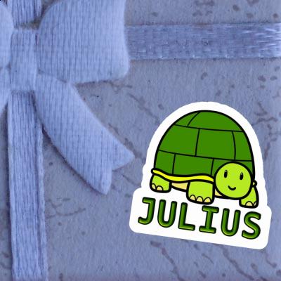 Sticker Julius Turtle Notebook Image