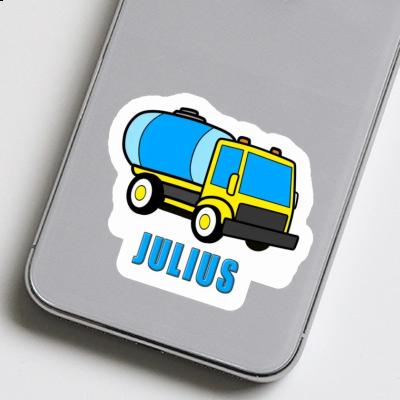 Sticker Water Truck Julius Laptop Image