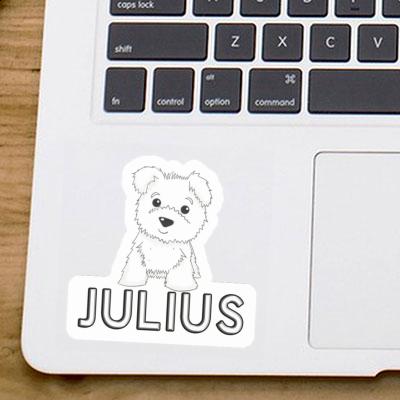 Autocollant Westie Julius Gift package Image