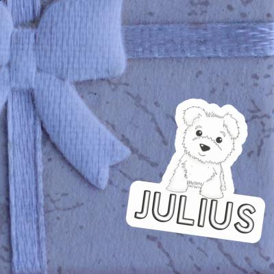 Autocollant Westie Julius Notebook Image