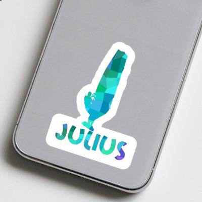 Sticker Windsurfer Julius Notebook Image