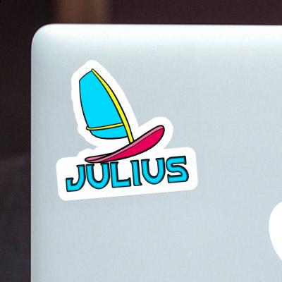 Autocollant Julius Planche de windsurf Laptop Image