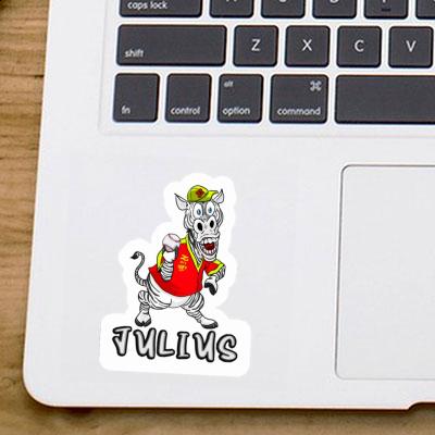 Sticker Julius Baseballer Laptop Image