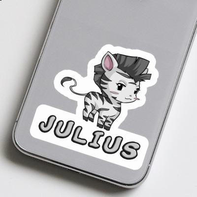 Aufkleber Zebra Julius Gift package Image