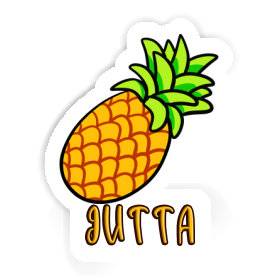 Pineapple Sticker Jutta Image