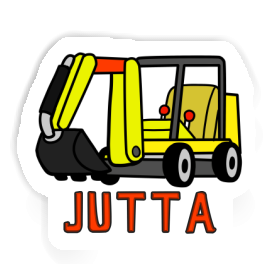 Jutta Sticker Mini-Excavator Image