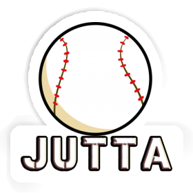 Jutta Sticker Baseball Ball Image