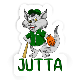 Sticker Jutta Cat Image