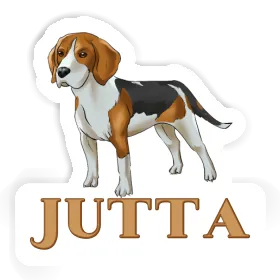 Jutta Sticker Beagle Image