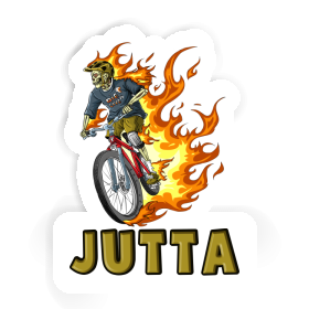 Sticker Jutta Biker Image