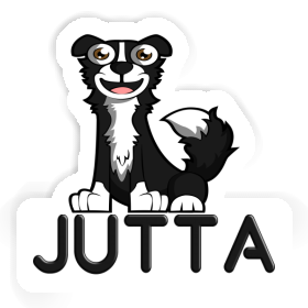 Sticker Jutta Collie Image