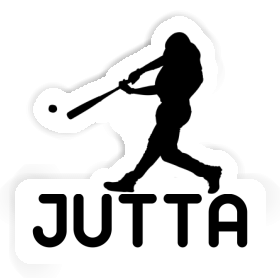 Sticker Baseball Player Jutta Image