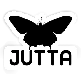 Jutta Sticker Butterfly Image