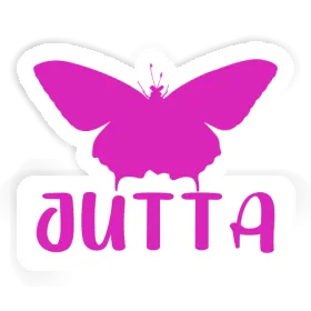 Sticker Butterfly Jutta Image