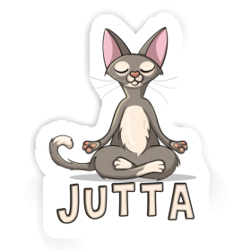 Jutta Sticker Yoga Image