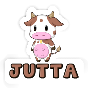 Sticker Cow Jutta Image