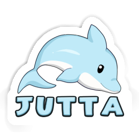 Sticker Dolphin Jutta Image