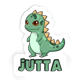 Sticker Jutta T-Rex Image