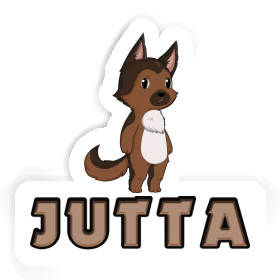 Sticker Jutta German Sheperd Image