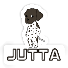 Sticker German Shorthaired Pointer Jutta Image