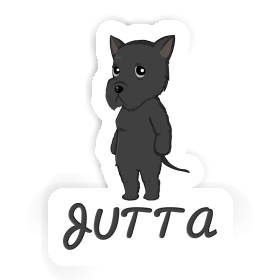 Jutta Sticker Giant Schnauzer Image