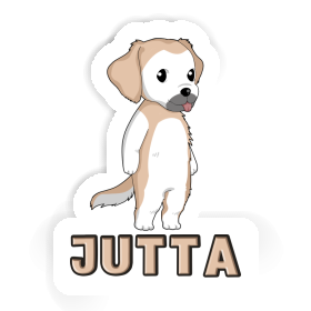 Sticker Golden Retriever Jutta Image