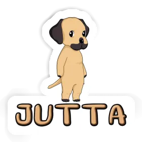 Sticker Jutta Rhodesian Ridgeback Image