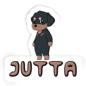 Sticker Rottweiler Jutta Image