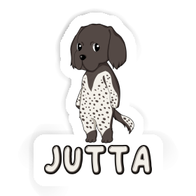 Small Munsterlander Sticker Jutta Image