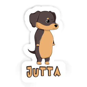 Sticker Jutta Dachshund Image