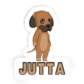 Jutta Sticker German Mastiff Image