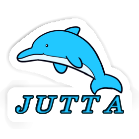 Sticker Jutta Dolphin Image