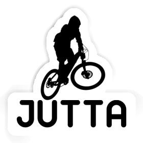 Sticker Downhiller Jutta Image