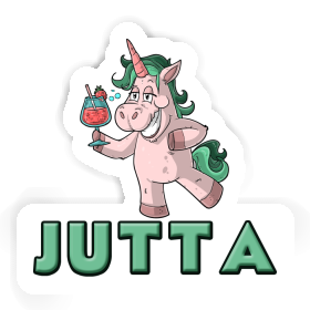 Jutta Sticker Party Unicorn Image