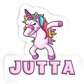 Sticker Jutta Unicorn Image