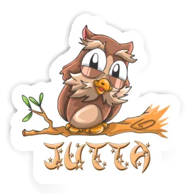 Hibou Autocollant Jutta Image