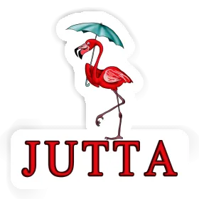 Flamingo Sticker Jutta Image