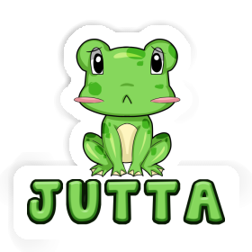 Sticker Jutta Frog Image