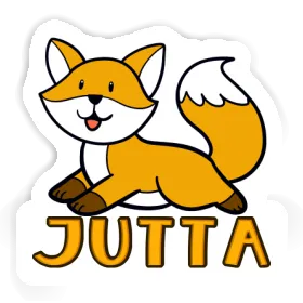 Jutta Sticker Fox Image