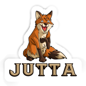 Jutta Sticker Fox Image