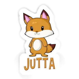 Fox Sticker Jutta Image