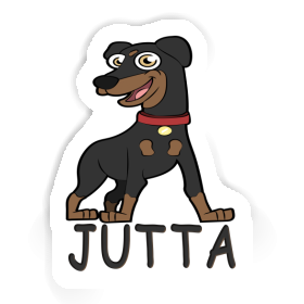 Sticker German Pinscher Jutta Image