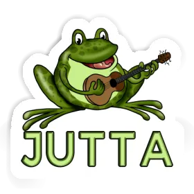 Sticker Jutta Frog Image