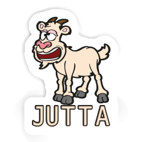 Jutta Sticker Goat Image