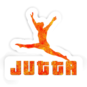 Sticker Jutta Gymnast Image